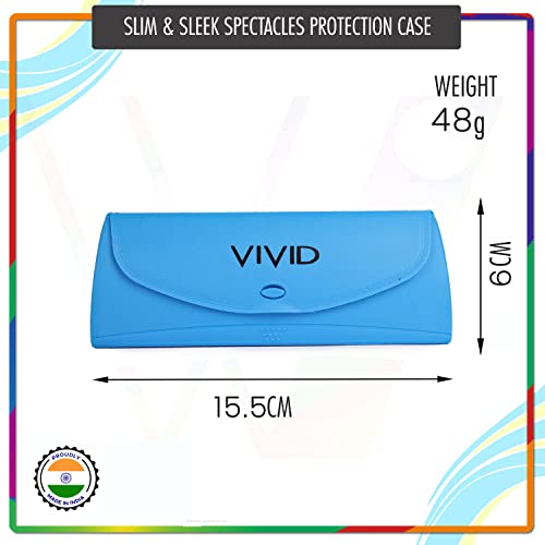 Image of VIVID Vision Unisex Adult Lightweight Eyewear Specs Case Cover | Protect Eye Glasses | Chashma Dibbi | Sunglass Box