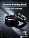 ORAZIO Tungsten Wedding Rings for Men 6mm Mens Wedding Band Black Mens Rings,Brushed Matte Finish Polished Edge Engagement Promise Band Men Ring Jewelry Comfort Fit 10
