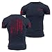 Grunt Style 1776 Flag Men's T-Shirt (Midnight Navy, 3X-Large)