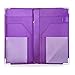 5x9 Server Organizer Book with Window (Cosmic Purple)