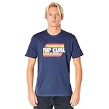 Navy Rip Curl Surf Revival Yeh Mumma Short Sleeve T-shirt XL