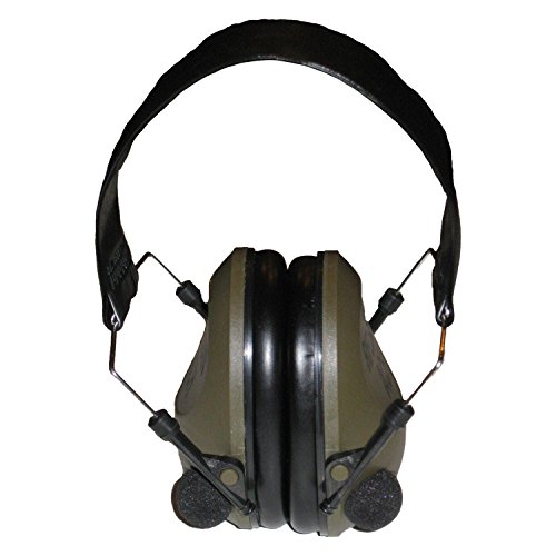 Rifleman Sound Amplification and Suppression Electronic Hearing Protection, Ear Muffs for Shooting