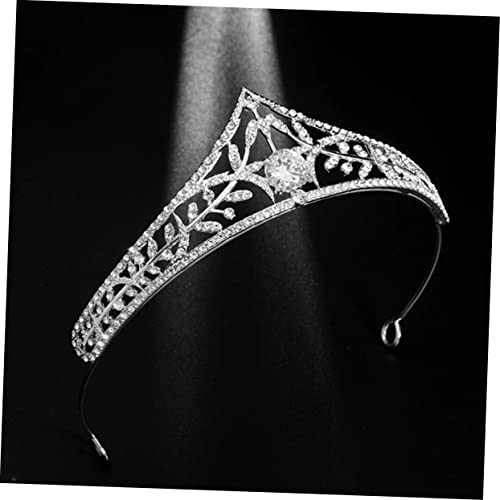 FOMIYES Noiva Coroa De Casamento Coroa De Pérolas Tiara De Casamento Acessórios Para Vestido De Noiv