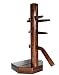 Wing Chun Wooden Dummy Walnut Color with Form and Cover