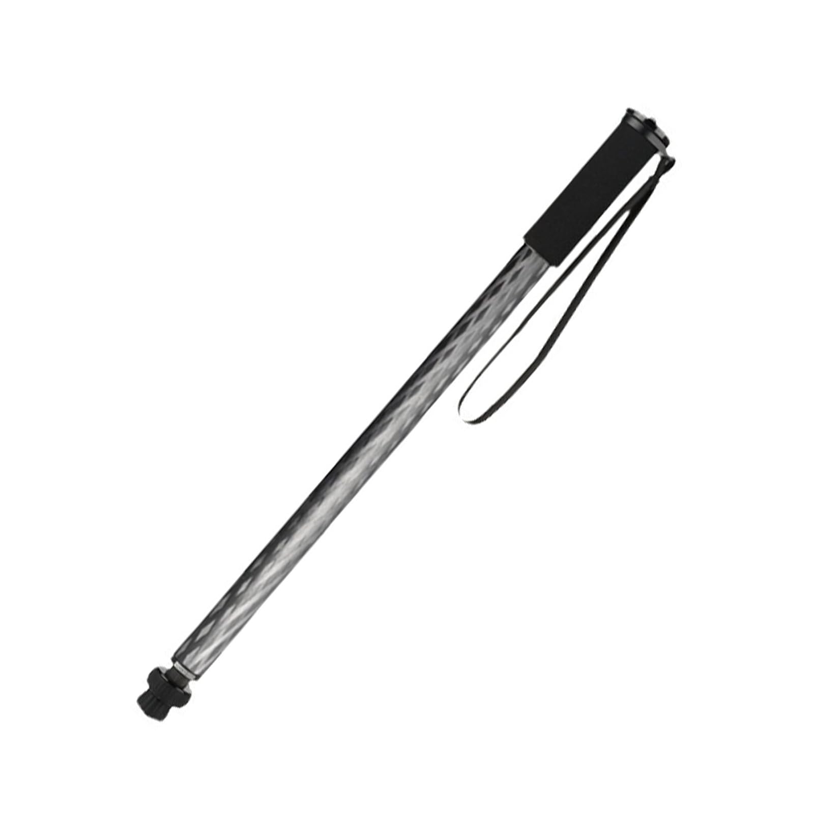 Monopiede leggero a 4 sezioni lunghezza regolabile per fotocamere video multiuso bastone da trekking supporto luce DSLR monopiede