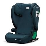kk Kinderkraft JUNIOR FIX Silla Universal para coche Isofix, I-SIZE, Silla con Cinturón para bebés y niños, Grupo 2/3, de 15 a 36 kg, Azul