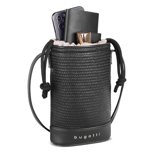 bugatti Isa mini sac seau le petit sac effet raphia léger et logeable - 4