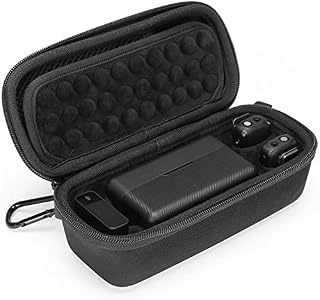 ProCase Hard Carrying Case for DJI Mic Wireless Microphone System and Accessories, Small Portable Mics Kit -Black