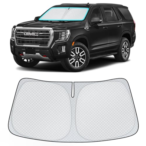 INSAUTO Windshield Sun Shade for 2021-2024 2025 GMC Yukon Accessories