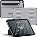 Produktbild ZUGU iPad 10.9 Hülle 2022 10. Generation, schlanke Schutzhülle 8 Winkel-Ständer magnetisch, Stifthalter, Auto Sleep/Wake UP [ Arktisches Grau ]