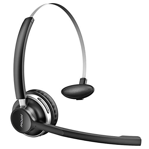 Mpow HC3 Truck Driver Headset, V5.0 Bluetooth Headsets with Dual Noise Canceling Microphone