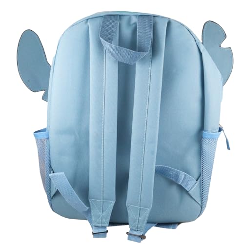 Stitch Backpack for Girls Set - Bundle with Lilo and Stitch Backpack with Front Pockets Plus Water Bottle, Stickers, More | School Supplies for Kids3