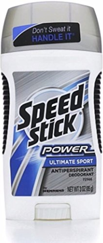 Speed Stick Power Antiperspirant Deodorant, Ultimate Sport 3 oz (Pack of 5)