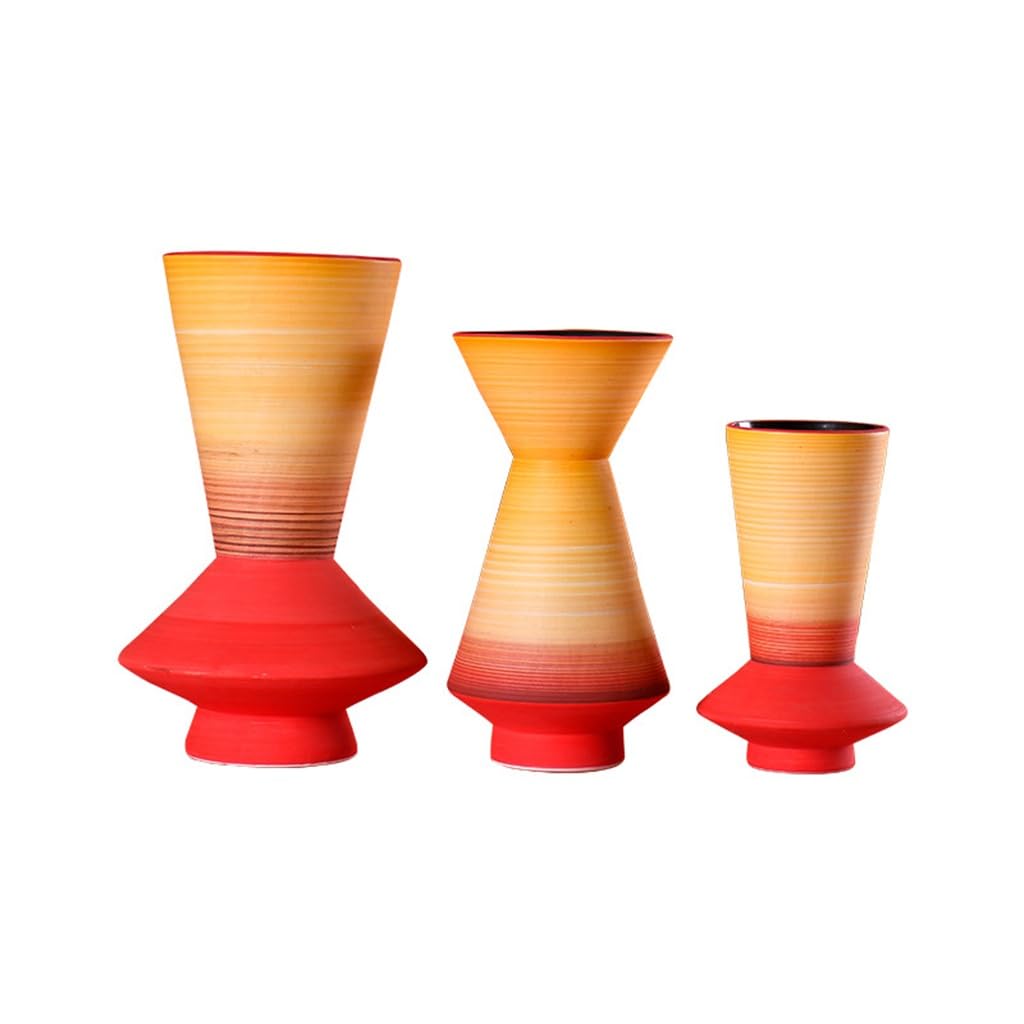 Vase en céramique dégradé de couleur pour créer une ambiance douce chez soi