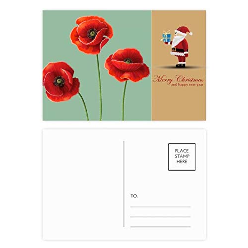 Cartes postales coquelicot rouge lot de 20 pour décorer votre intérieur ou écrire à vos proches