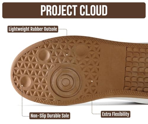 Image of Project Cloud Non-Slip Fashion Sneakers for Women, Lace-Up Shoes | Memory Foam Insole Trendy Womens Footwear - Comfortable Casual Womens Sneakers - Stylish Shoes Women Breathable Footwear