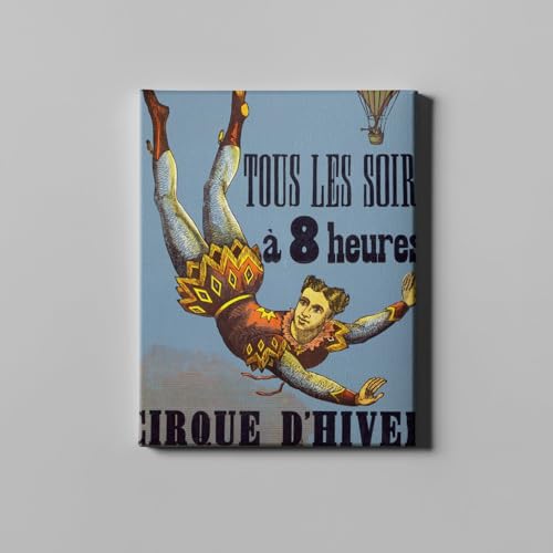 Toile Galerie XL Cirque d'hiver pour habiller un grand mur vide