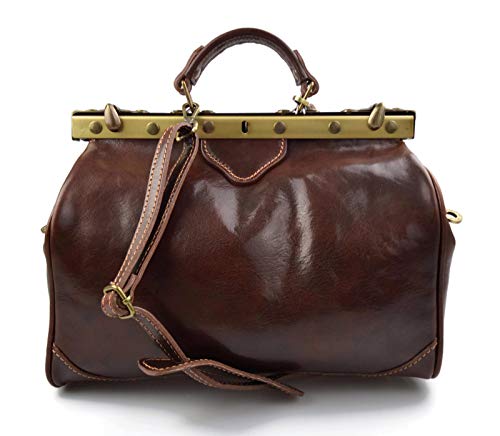 Sacoche femme marron en cuir : le sac docteur anti-encombrement qui organise votre quotidien