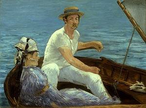 Peinture à l'huile Édouard Manet reproduction tableau impressionniste grand format 36x48