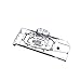 GPU Waterblock Water Cooling Block Use for XFX Radeon RX 7900 XTX MERC 310 OC GPU Card/Copper Cooler Radiator RGB Aura 5V RBW/with Metal Backplate