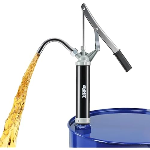 OMT 55 Gallon Drum Pump, Lever Action Barrel Pump for 15 to 55 gal Drums