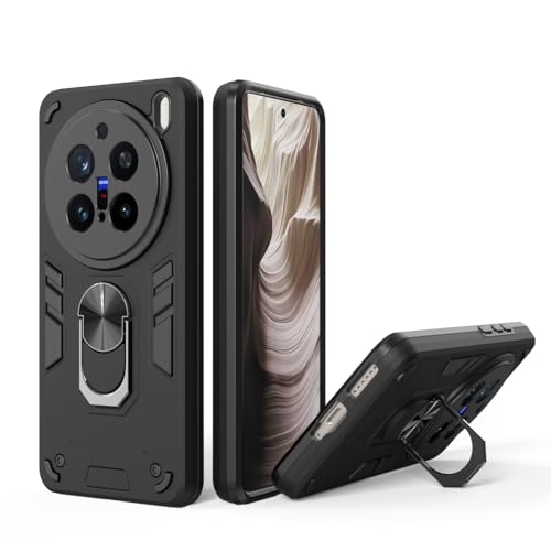Image of NDCOM for Vivo X200 Pro Back Cover | Premium Protection for Vivo X 200 Pro Back Cover | Shockproof Ring Holder Case