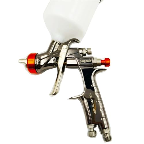 W400 Spray Gun 1.3mm HIQ Atomization airless Sprayer Painting car Paint Tool Airbrush