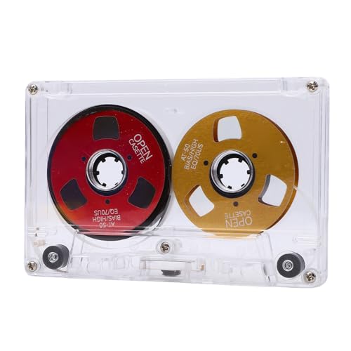Cinta de casete de metal duradera de doble cara para grabaciones musicales de alta fidelidad 4