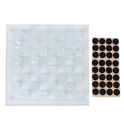 [PORTATILE E CONVENIENTE] Progettato per gli appassionati di scacchi in movimento, questo set leggero è facile da trasportare durante i viaggi, le attività scolastiche o le gite in campeggio.Le dimensioni compatte di 25x25 cm si adattano perfettamente alle borse mantenendo spazio di gioco ottimale.Un distanziale incluso protegge i pezzi durante il trasporto, rendendolo ideale per l'uso esterno.