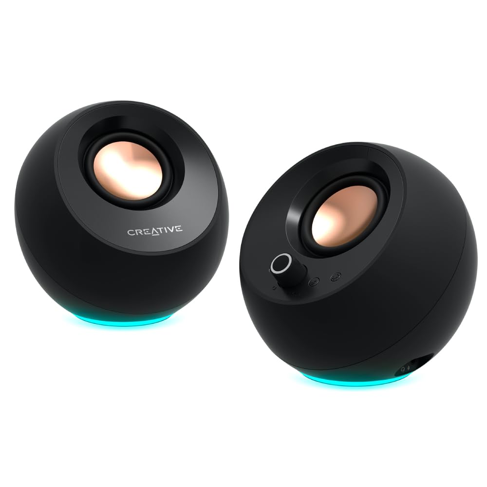 【新品】Creative Pebble Pro Bluetooth スピーカー Creative Pebble Pro - カスタマイズ可能なRGBライティングを