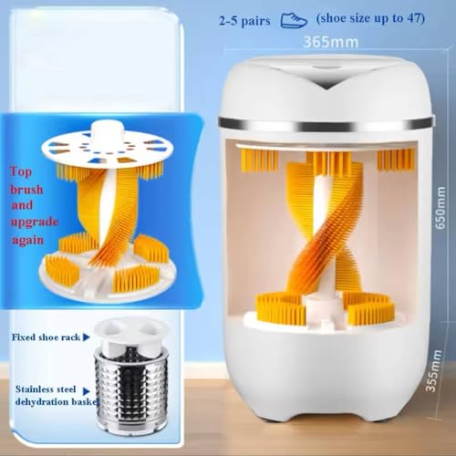 Automatyczna pralka do butów – pojemność 7,5 kg, wodoodporność IPX4 do domu, mieszkań, kempingów i akademików