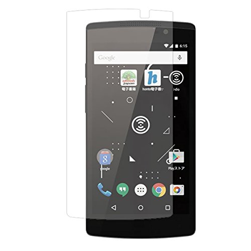 【2枚セット】ClearView(クリアビュー) covia i-dio Phone CP-VL5A SIMフリー 5インチ用 【 安心の 5大機能 衝撃吸収 ブルーライトカット 】 液晶 保護 フィルム 反射防止 抗菌 気泡レス