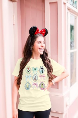 Image of Magical Shirt for Women Magic Kingdom Castle Tshirt Princess Shirts | Women Magical Shirts Castle Princess Graphic Tshirt Magic Kingdom Shirt Family Vacation Tee Casual Holiday Top