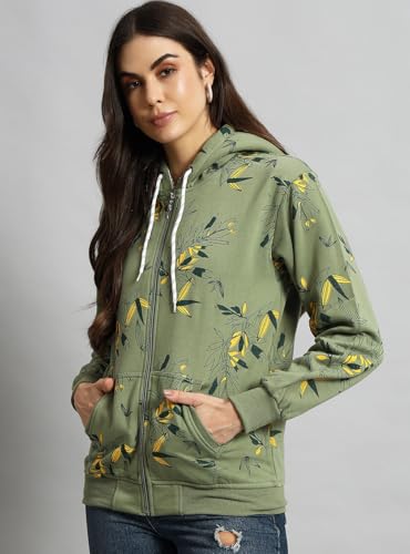 Image of eKools Women's Fleece Fullsleeves Jacket (Flee02)