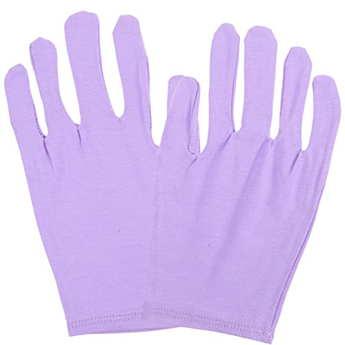 FOMIYES Overnight Spa Gloves Hand Moisturizing Gloves for Dry Rough Skin 1 Pair