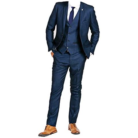 Marc Darcy Men's Callum Navy Suit Set Cover
