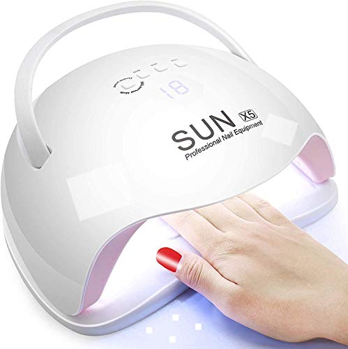 UV LED Nail Lamp, 72W Fast Dry Gel Light Nail Dryer, Professional Nail Art Tools for Fingernail and Toenail, with 4 Timer/Sensor/Handle, Polish Curing Lamp for Gel Nail UV LED Nail Lamp, 72W Fast Dry Gel Light Nail Dryer, Professional Nail Art Tools for Fingernail and Toenail, with 4 Timer/Sensor/Handle, Polish Curing Lamp for Gel Nail