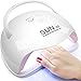 UV Nail Lamp,Gerylove Curing Lamp 72W Gel UV Led Nail Polish Light for UV Led Nail Gel Polish Kit Lamp Nail Art Equipment with 4 Timers Nail dryer