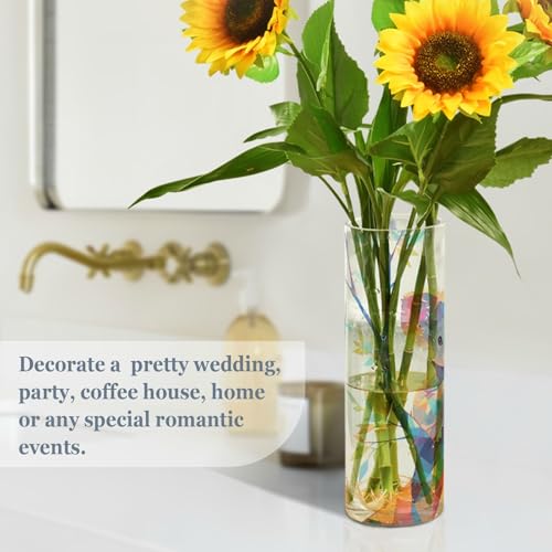 Vase rustique koala multicolore plastique 30x9 cm design original de table - 5