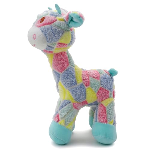 Image of Soft Multi Color Giraffe Plush Toy for Kids Stuffed Toy with Cute Hug-Friendly Plush for Babies, Toddlers & Children Safe, Lightweight & Easy to Clean (40CM)