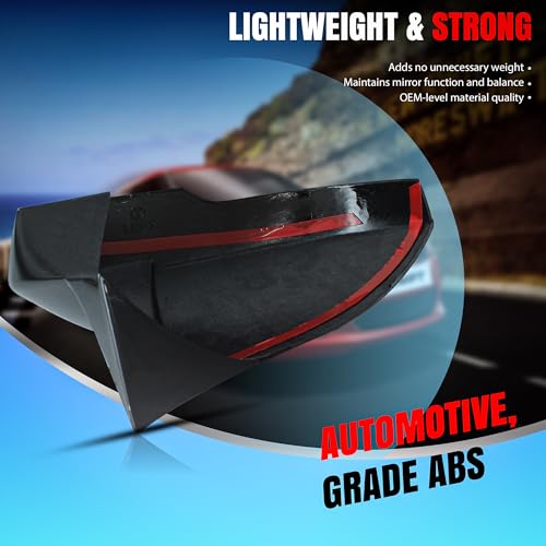 OTOROYS Batman Style Side Mirror Cover for Tata Punch Pack of 1 - Image 5