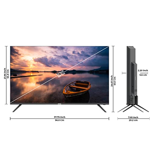 Image of Intex 108 cm (43 inches) 4K Ultra HD Smart LED TV LED-WOS4304U (Black)