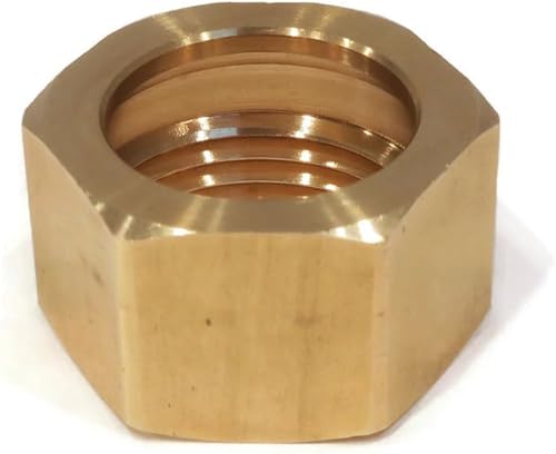 Miniatura 5 de The ROP Shop  Conector de entrada de manguera de jardín de latón, 12 "MPT x 34" FGHT con filtro de cono de malla 50