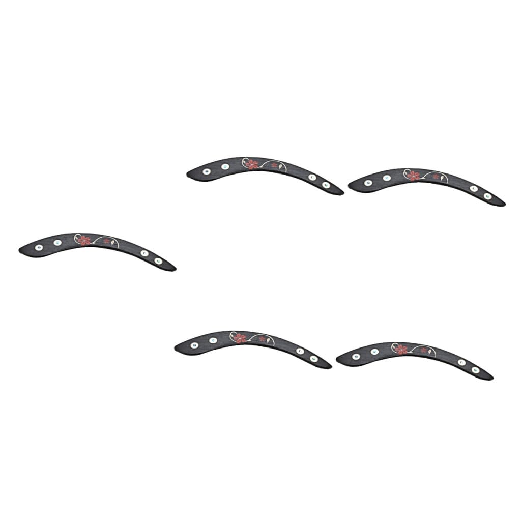Toyvian 5pièces Repose-main Bois Pour Guitare Acoustique Accessoire Ergonomique Maintient La Main Position Correcte Pour Débutants Et Musiciens Installation Facile Et Rapide