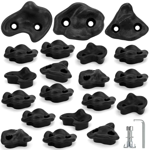 Rock Climbing Holds, 20 Pack Large Climbing Wall Grips,