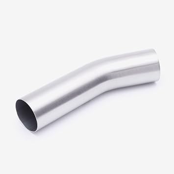 Lextek Stainless Steel Polished SP4 300mm Exhaust with Link Pipe compatible with Kawasaki ZX-10R Ninja (08-10)