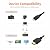 Amazon Basics Micro HDMI to HDMI Display Cable, 18Gbps High-Speed, 4K@60Hz, 2160p, 48-Bit Color, Ethernet Ready, 6 Foot, Black