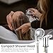 Homaisson Beauty Salon Shampoo Sink Bowl Faucet and Sprayer Kit, Leak-Proof Shampoo Bed Faucet with Metal Hose, Hot and Cold Mixer Tap Sprayer Set for Hair Beauty Salon