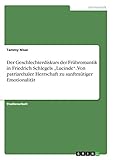 Der Geschlechterdiskurs der Frühromantik in Friedrich Schlegels 'Lucinde'. Von patriarchaler Herrschaft zu sanftmütiger Emotionalität