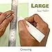 CrafTreat Teflon Bone Folder and Scoring Tool - Large Bone Folder - Paper Scorer for Paper Crafting, Bookbinding, Scrapbooking - Leather Burnishing Tool - Smooth, Ergonomic Tools (Large 1 pc)